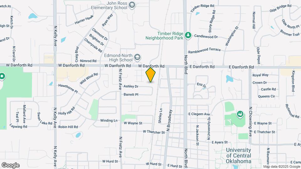 105 Ashley Dr Mapa y Detalles de la Ubicación