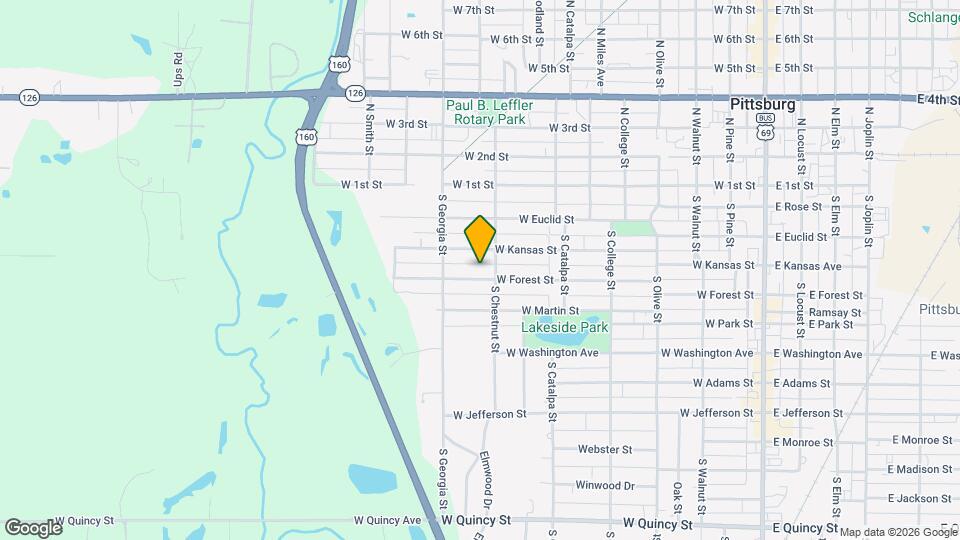 608 W Forest St Map and Location Details