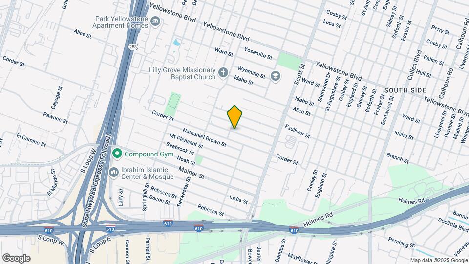 3713 Dreyfus St Map and Location Details