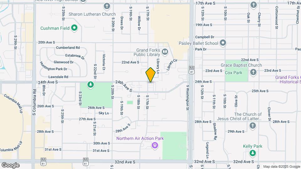 2333 S 17th St Map and Location Details