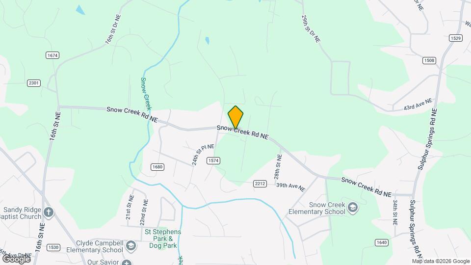 2546 Snow Creek Rd NE Map and Location Details