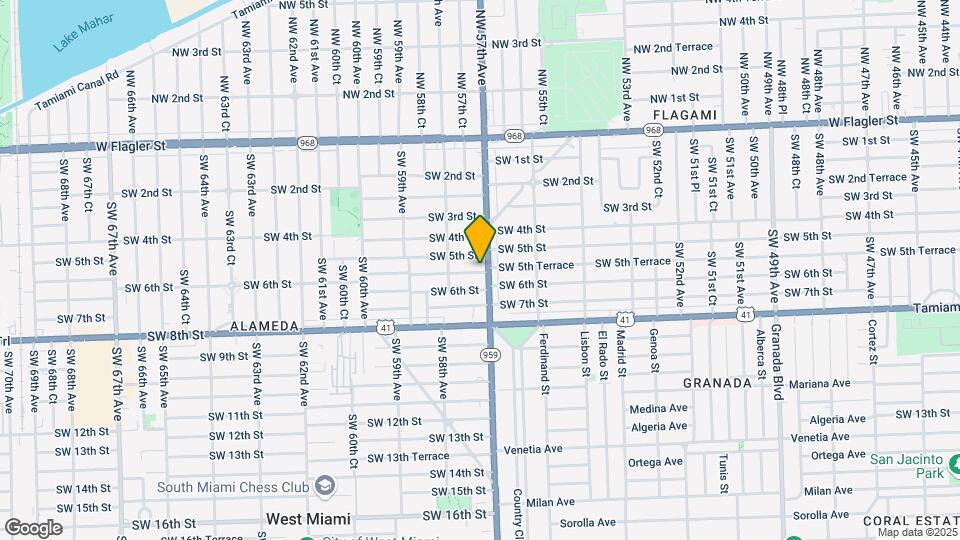 5727 SW 5th Ter Mapa y Detalles de la Ubicación