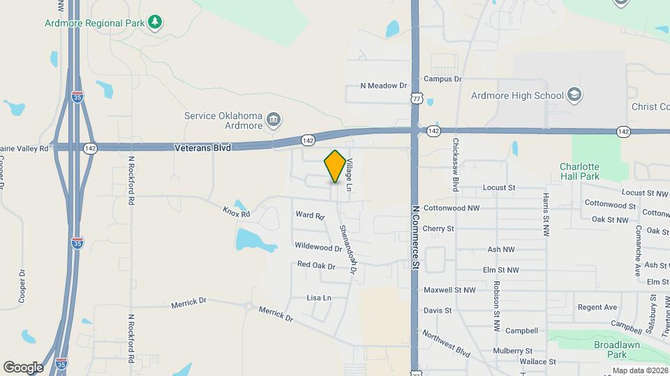 2206 Shenandoah Dr Map and Location Details