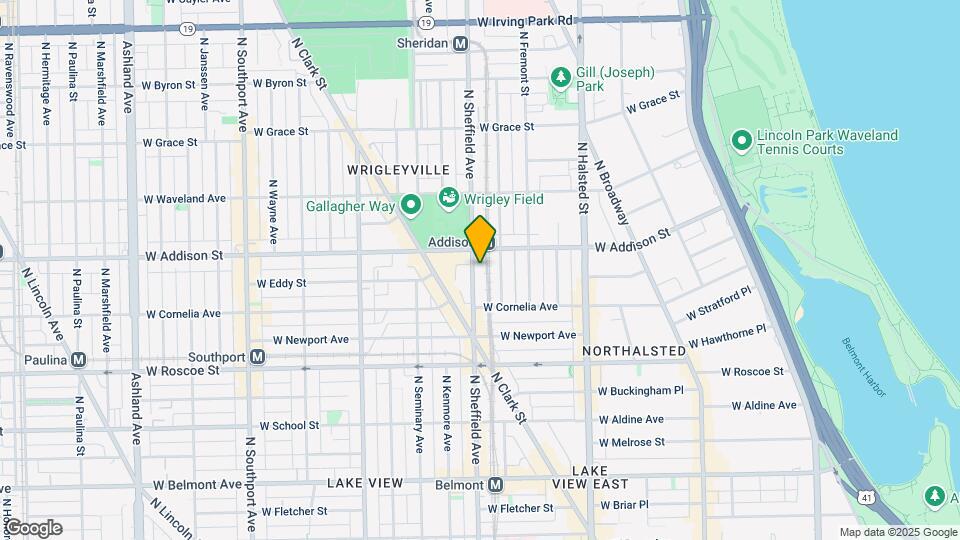 3541 N Sheffield Ave Mapa y Detalles de la Ubicación