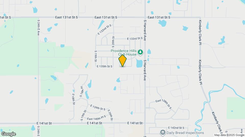 2016 E 135th St S Map and Location Details