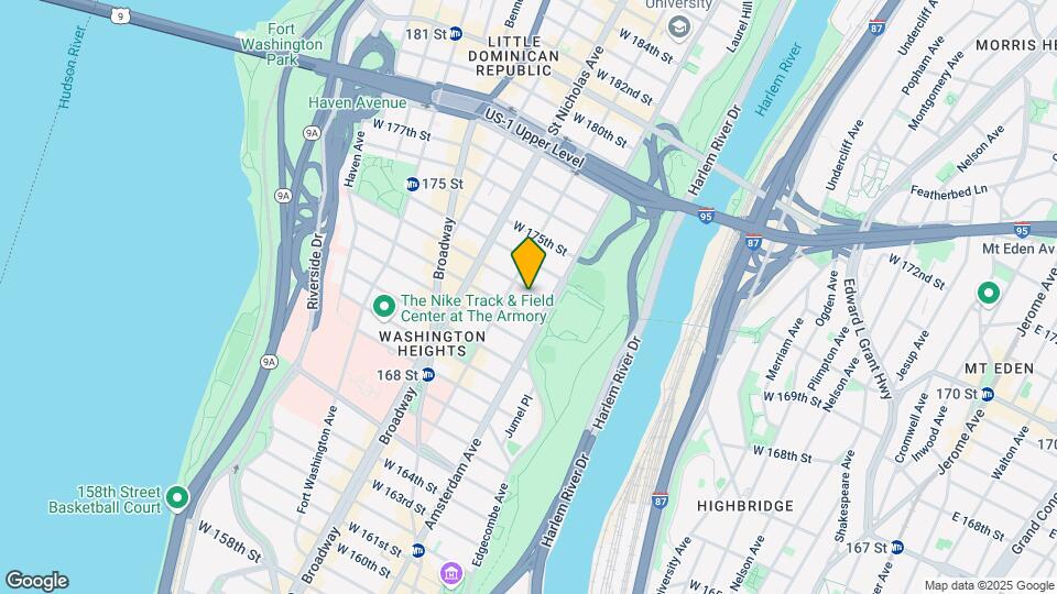 524 W 173rd St Map and Location Details