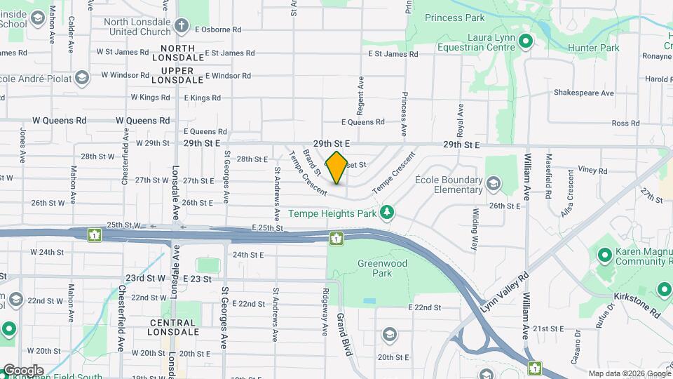 420B TEMPE CRESCENT Map and Location Details