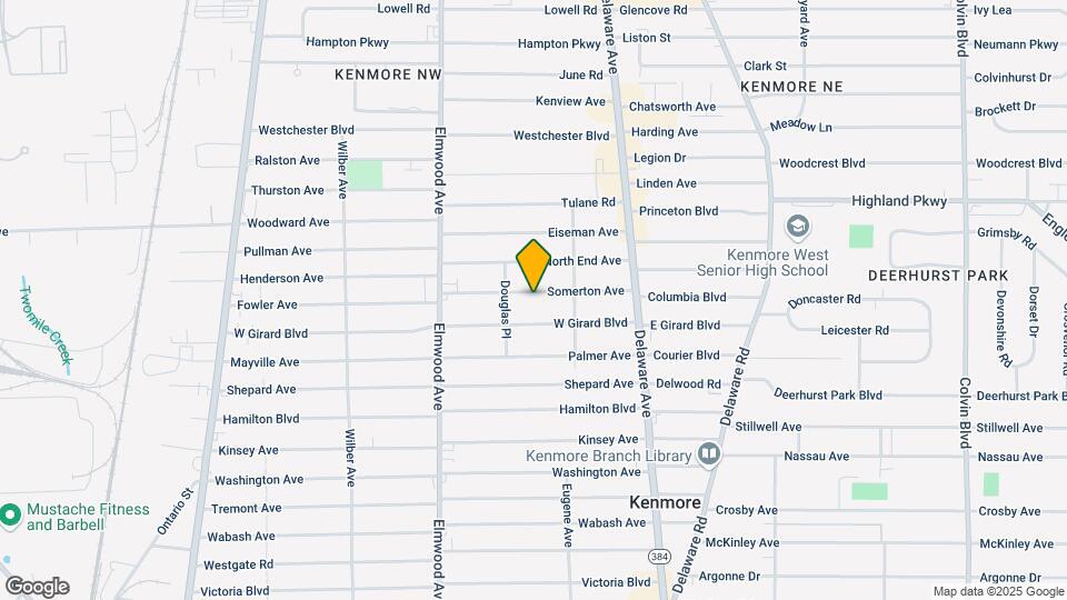 100 Somerton Ave, Unit Upper Map and Location Details