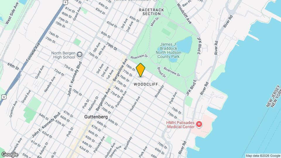 318 77th St, Unit #B Mapa y Detalles de la Ubicación