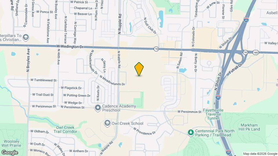 Meadowview of Fayetteville Map and Location Details