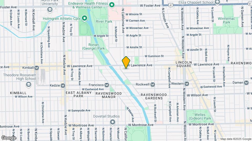 2754 W Giddings St Map and Location Details