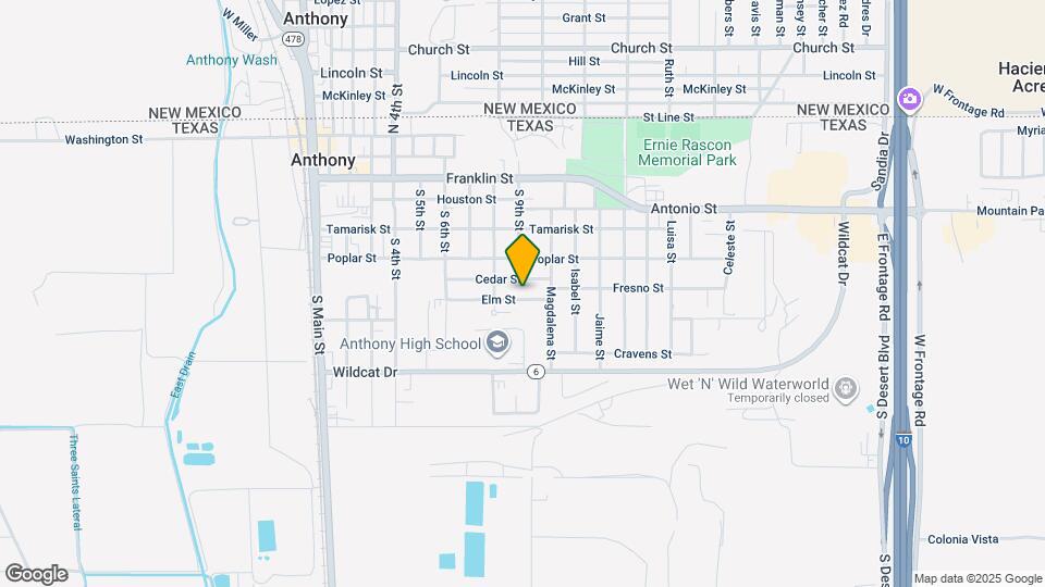 810 Elm St Map and Location Details