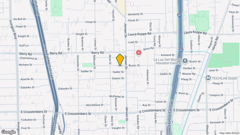 2708 Bostic St Map and Location Details