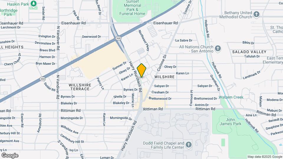 Wilshire Woods Map and Location Details