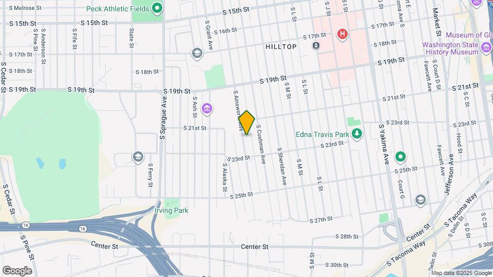 2127 S Ainsworth Ave Map and Location Details