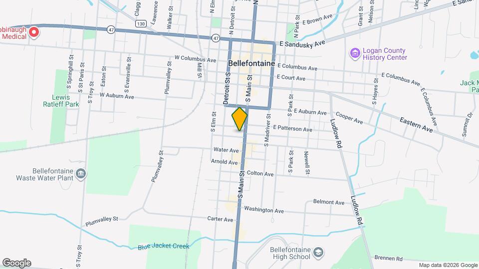 104 W Buckingham Ave Map and Location Details