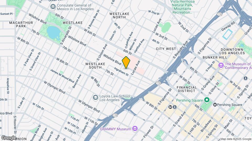 1234 Wilshire Blvd Map and Location Details