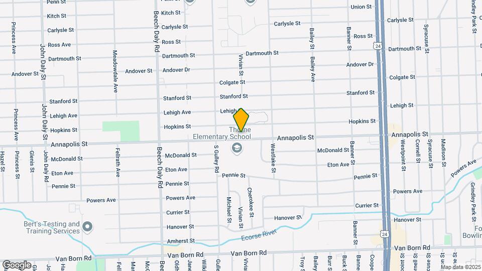 25124 Annapolis St Map and Location Details