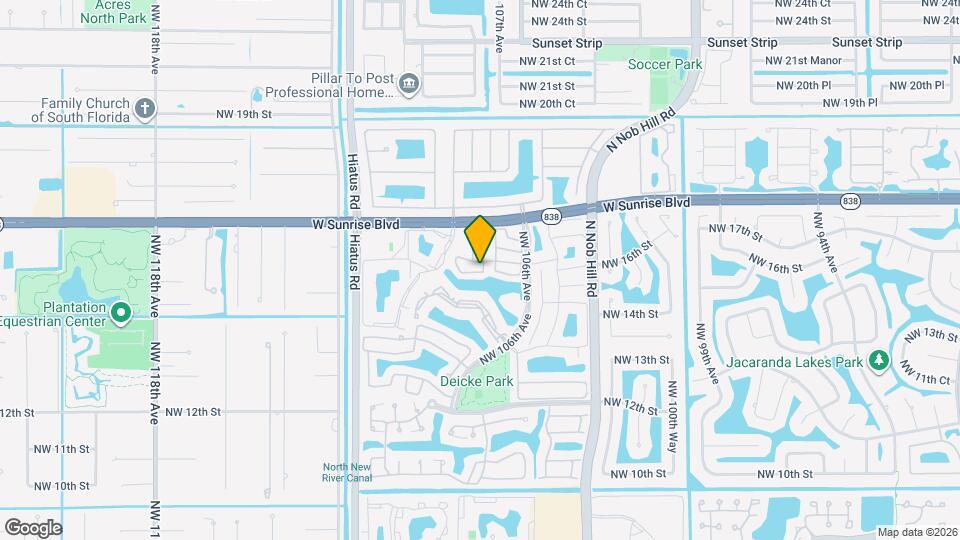 10731 NW 16th Ct Map and Location Details
