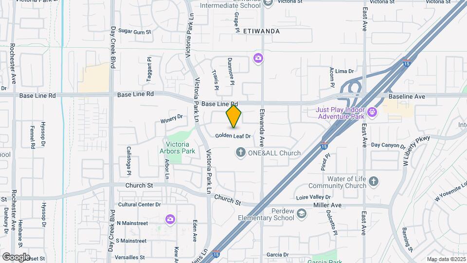 12790 Golden Leaf Dr Map and Location Details