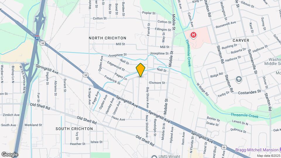 320 Burton Ave Map and Location Details