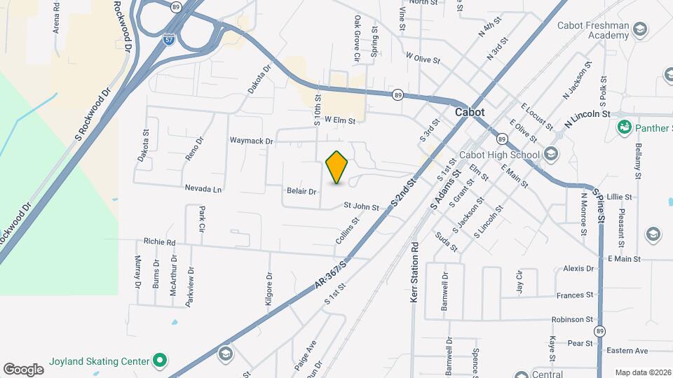 Meadowbrook at Cabot Mapa y Detalles de la Ubicación