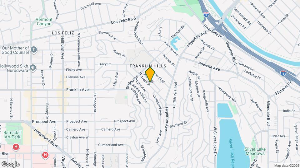 3807 Tracy Street Map and Location Details