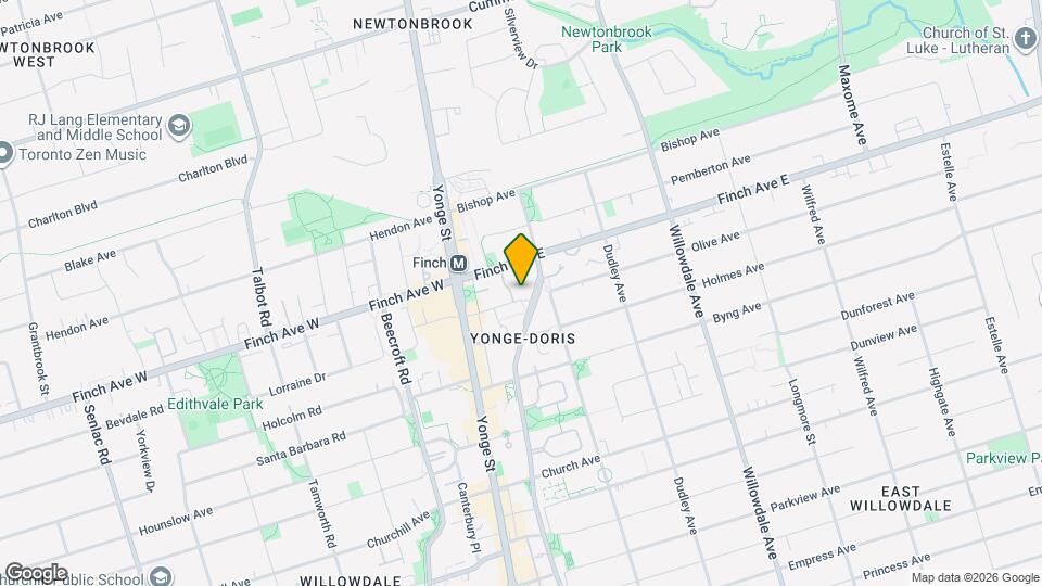 36 Olive Ave Map and Location Details