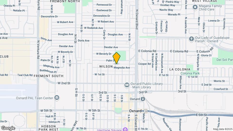 200 N C St Map and Location Details