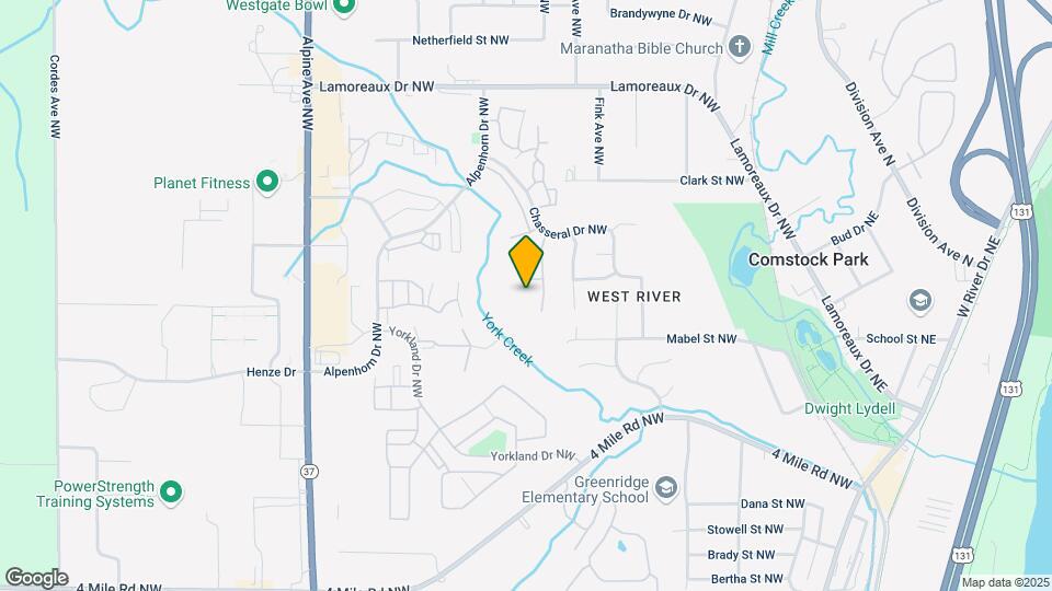 4017 Woodrush Ln Map and Location Details