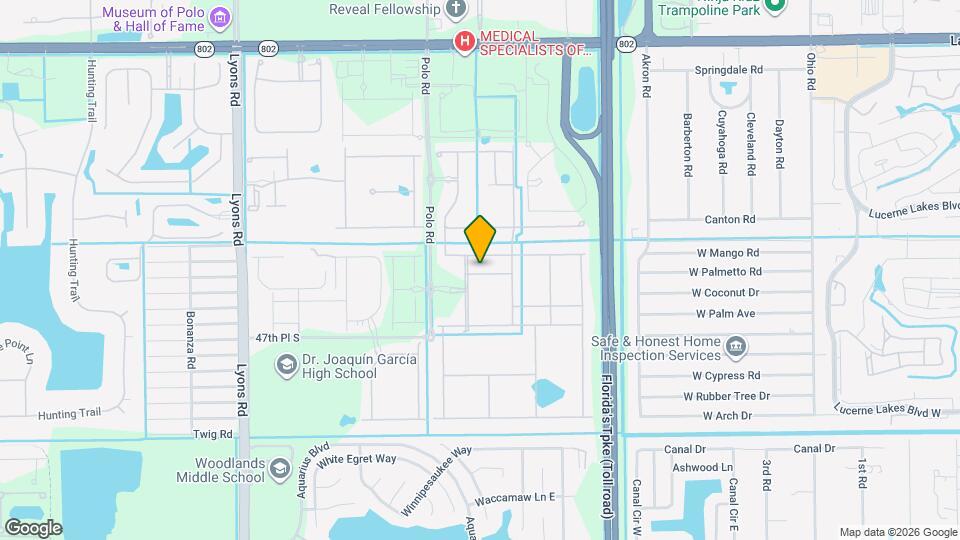 8309 Catria Ln Map and Location Details