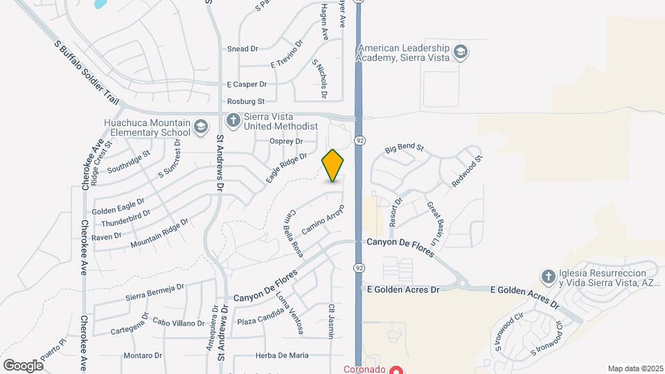 3887 Cam Bella Rosa Map and Location Details