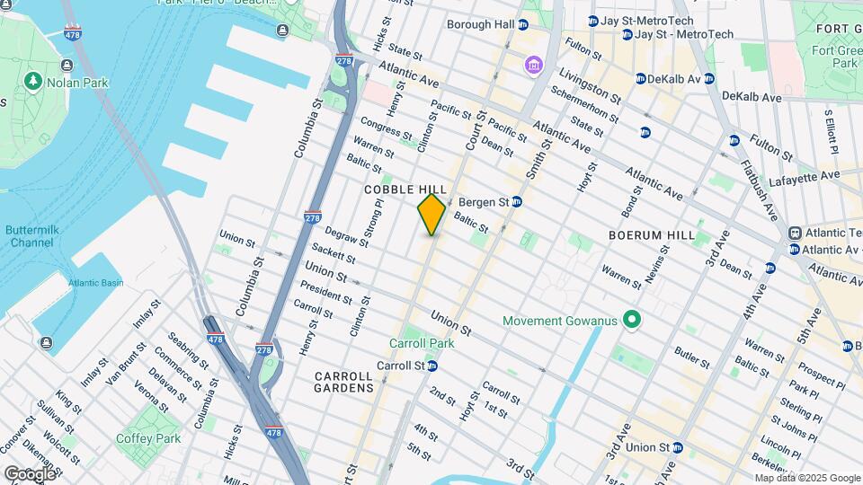 280 Court St Mapa y Detalles de la Ubicación