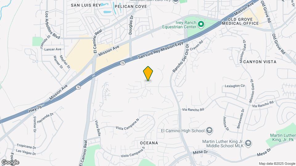 3888 San Ramon Dr Map and Location Details