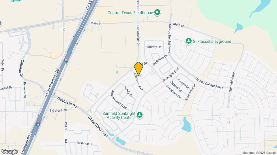 195 Sundown Ave Map and Location Details