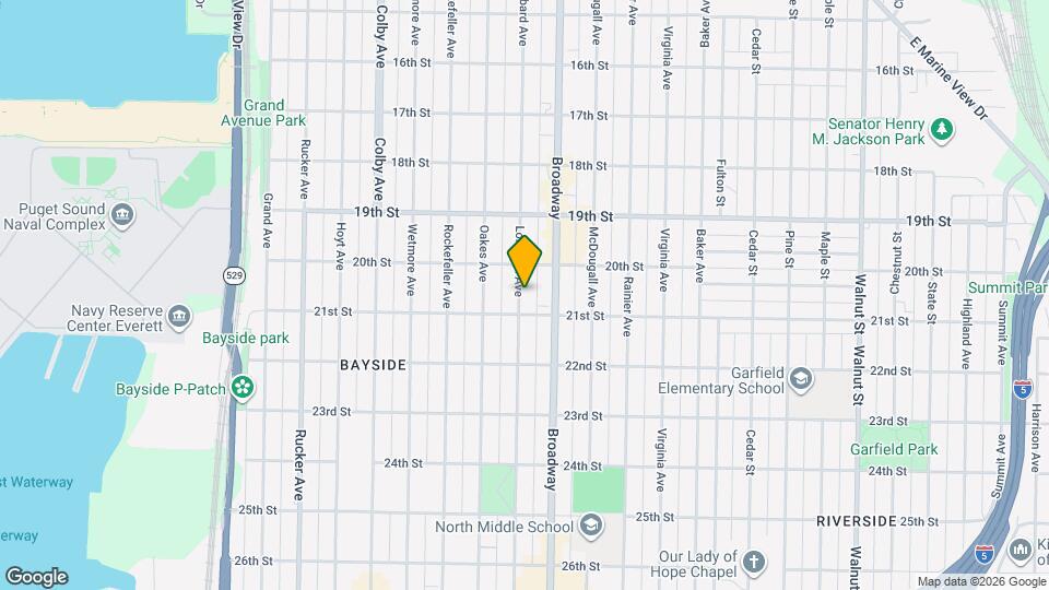 2021 Lombard Ave Mapa y Detalles de la Ubicación