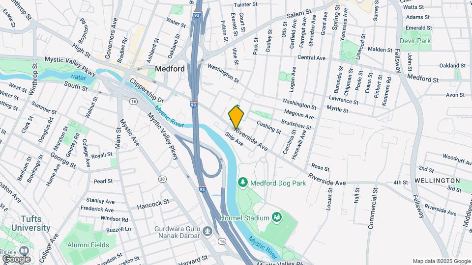 209 Riverside Ave, Unit 209 Map and Location Details