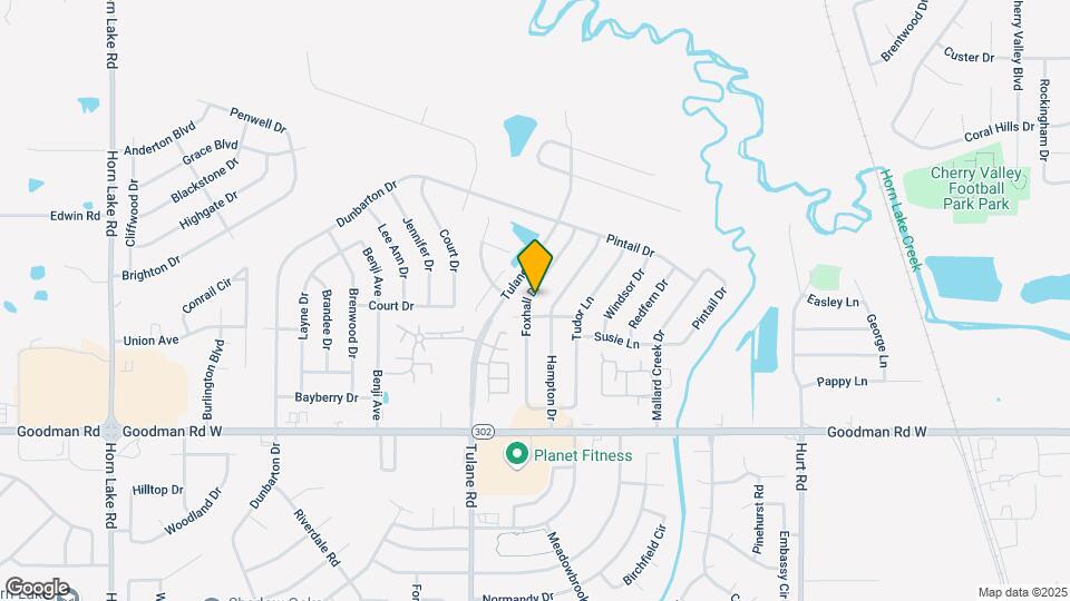 7062 Foxhall Dr Map and Location Details