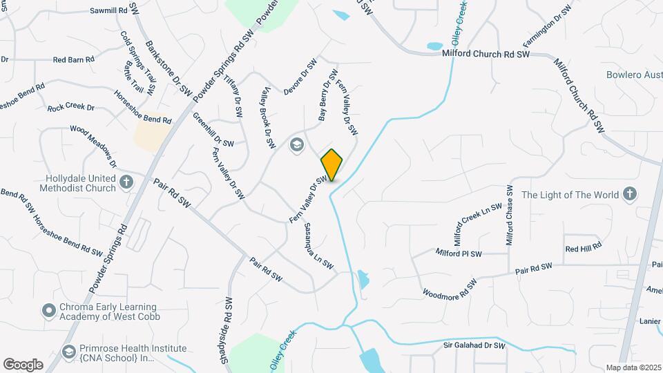 3172 Fern Valley Dr SW Map and Location Details