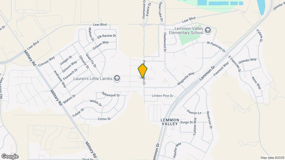 593 Gabbs Dr Mapa y Detalles de la Ubicación