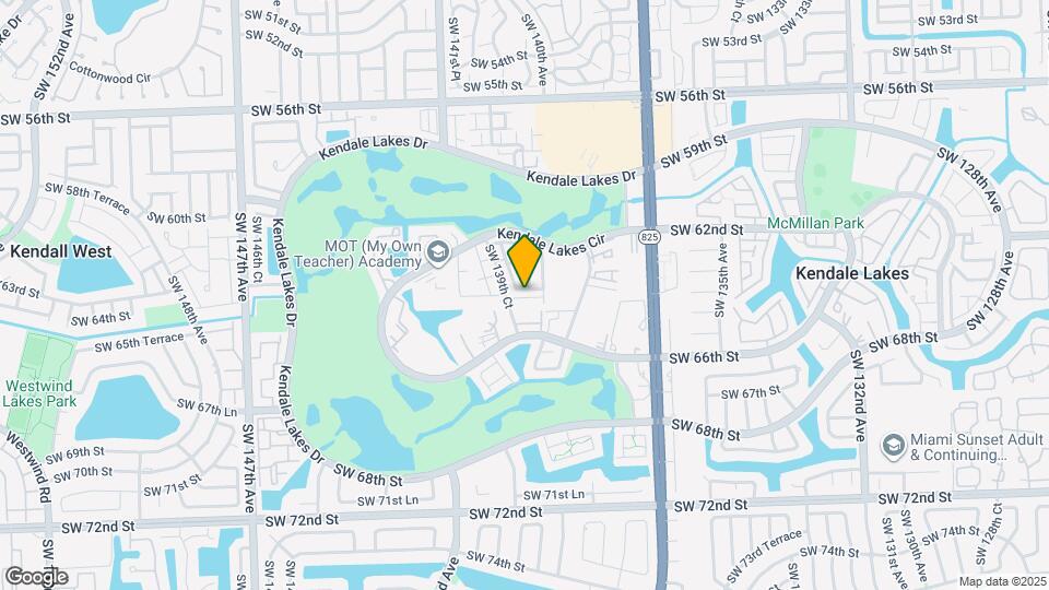 13875 SW 64th St Map and Location Details