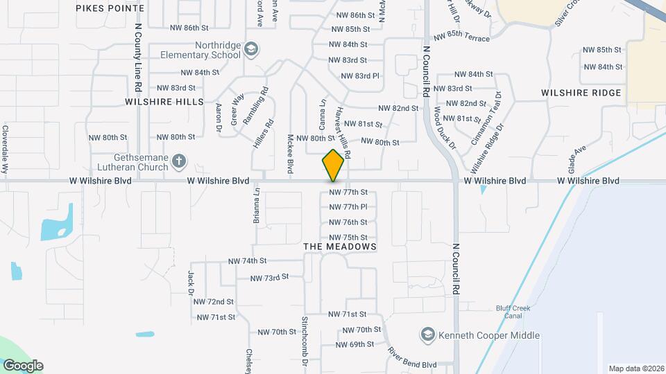 8413 NW 77th St Map and Location Details