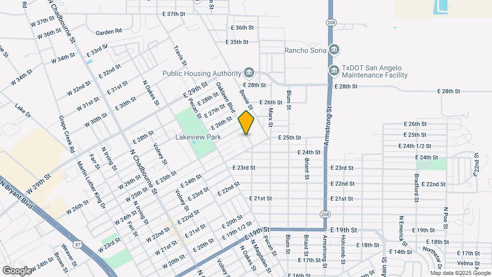 2417 Oaklawn Blvd Map and Location Details