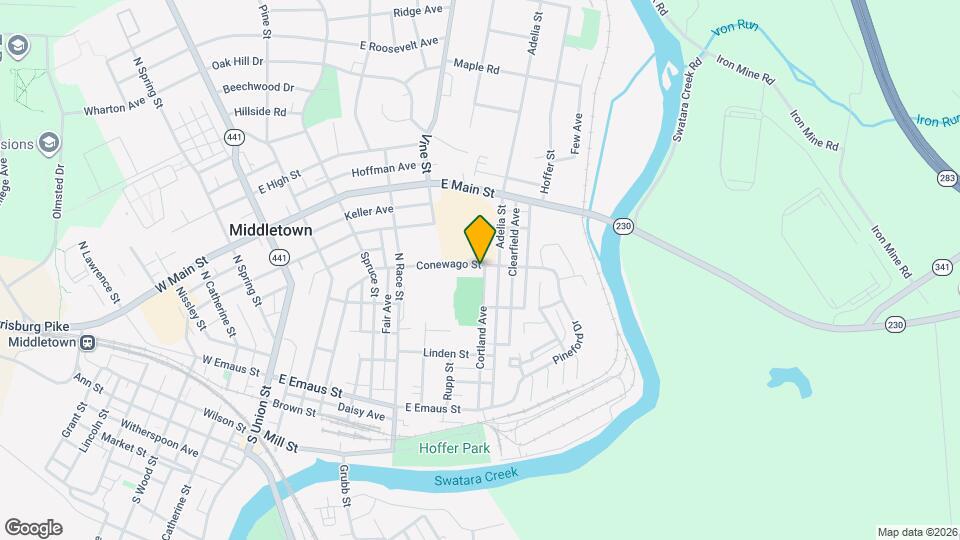 418 Conewago St Map and Location Details