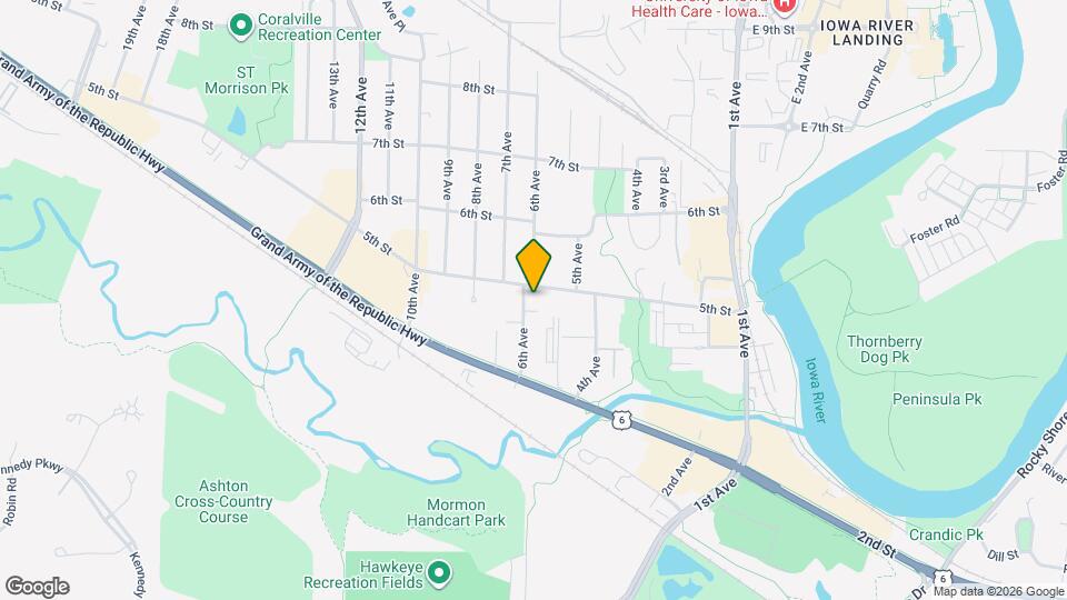 425 6th Ave Map and Location Details