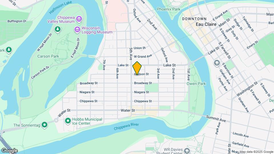 425 Hudson St Map and Location Details