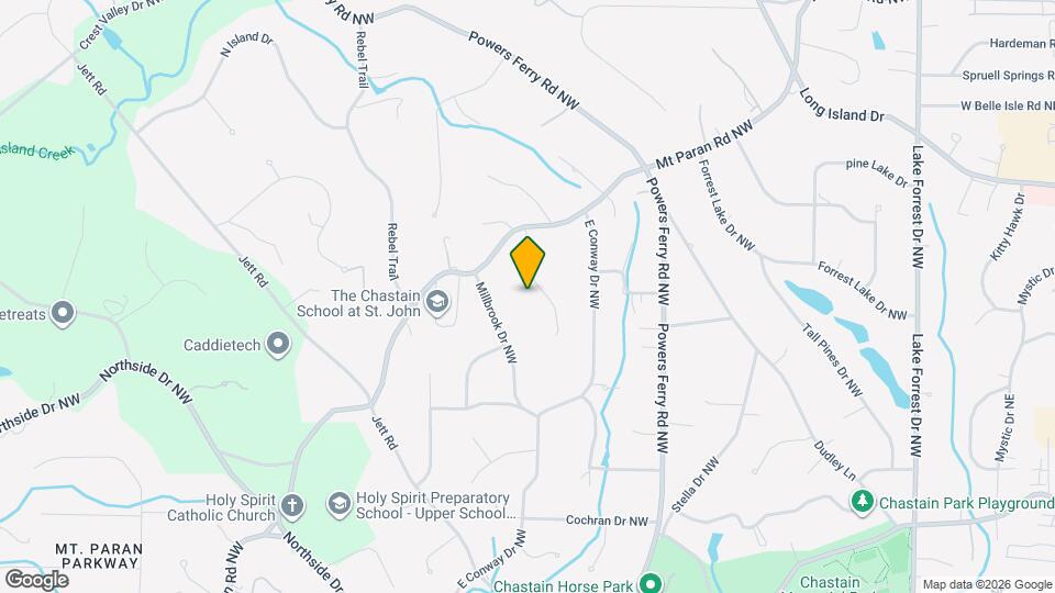 4730 Paran Valley NW Map and Location Details