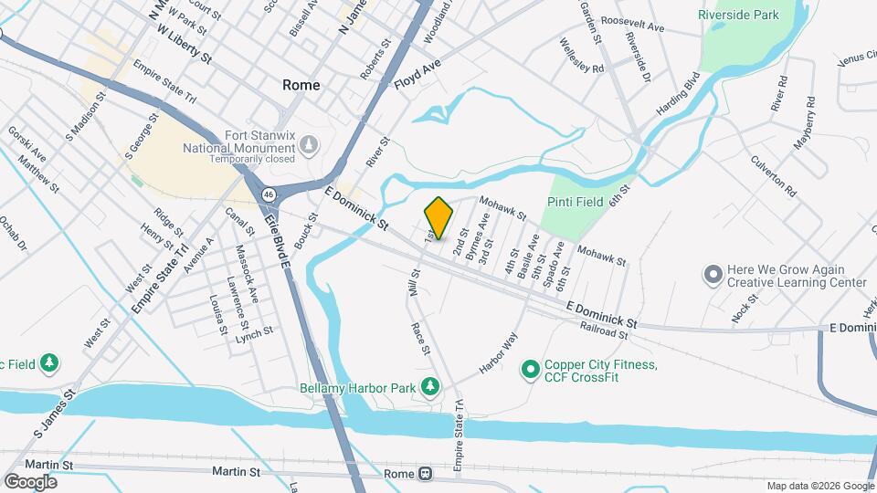 103 Palmer Ave, Unit 1 Map and Location Details