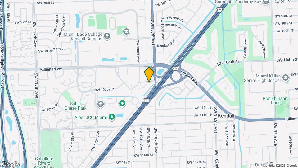 10651 SW 108th Ave, Unit 1D Map and Location Details