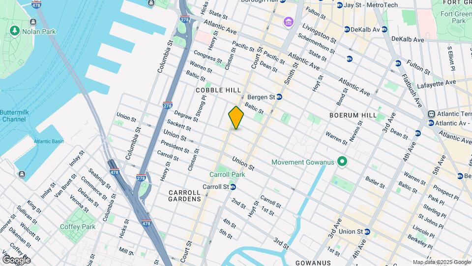 295 DeGraw Street Mapa y Detalles de la Ubicación